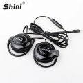Shini Q360 3.5mm Over-ear Headphones Wired Headphones High Bass Music Earphone Ear hook Headset For Xiaomi Samsung Mobile Phone. 