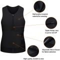 Men Compression Shirt for Body Slimming Tank Top Shaper Tight Undershirt Tummy Control Girdle Waist Trainer Workout Vest Corset. 
