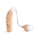 Behind the Ear Sound Amplifier, Hearing aid Amplifies Sound by 30 Times, Lightweight, Virtually Invisible, Comfortable, Adjustable Volume, Fast Charging, Beige, 1ct.