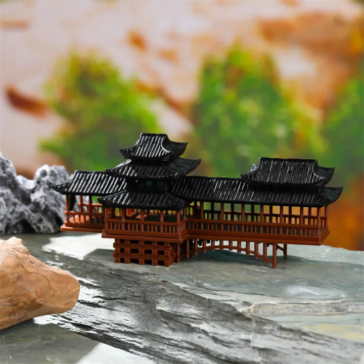 Qiunery%20Covered%20Bridge%20Ornaments,%20Miniature%20Covered%20Bridge%20Model,%20Simulated%20Small%20Antique%20Architectural%20Model%20Landscape%20Ornament%20For%20Bonsai%20Decor%20-%20Image%208