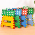 BD-05 dot plastic folding with handle, portable small stool for children.