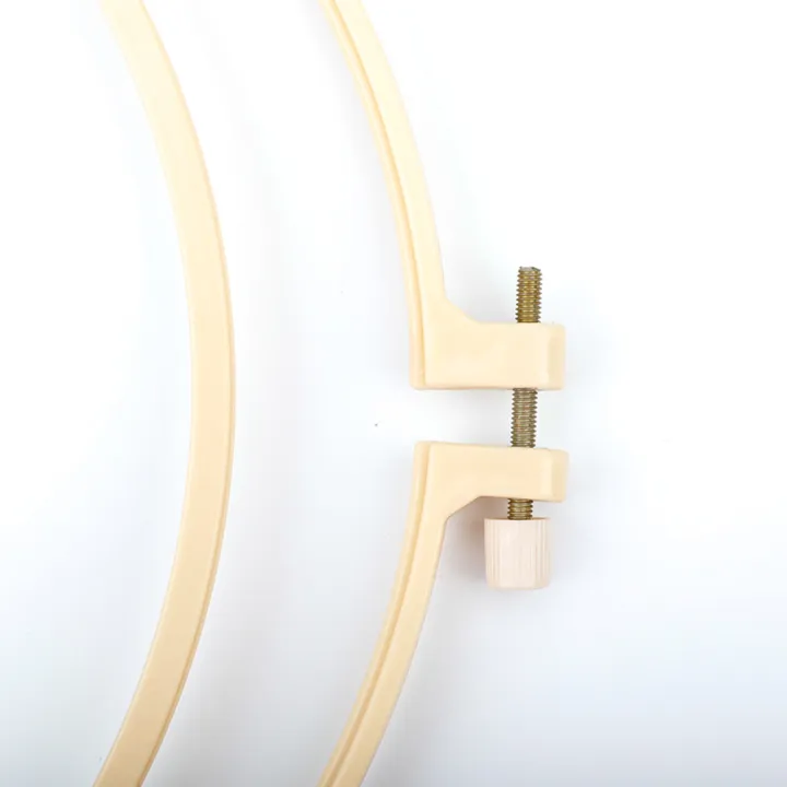 5/6/8Inch%20Embroidery%20Cross%20Stitch%20Hoop%20Frame%20Ring%20Plastic%20Hoop%20Round%20Needlecraft%20Sewing%20Tools%20-%20Image%205