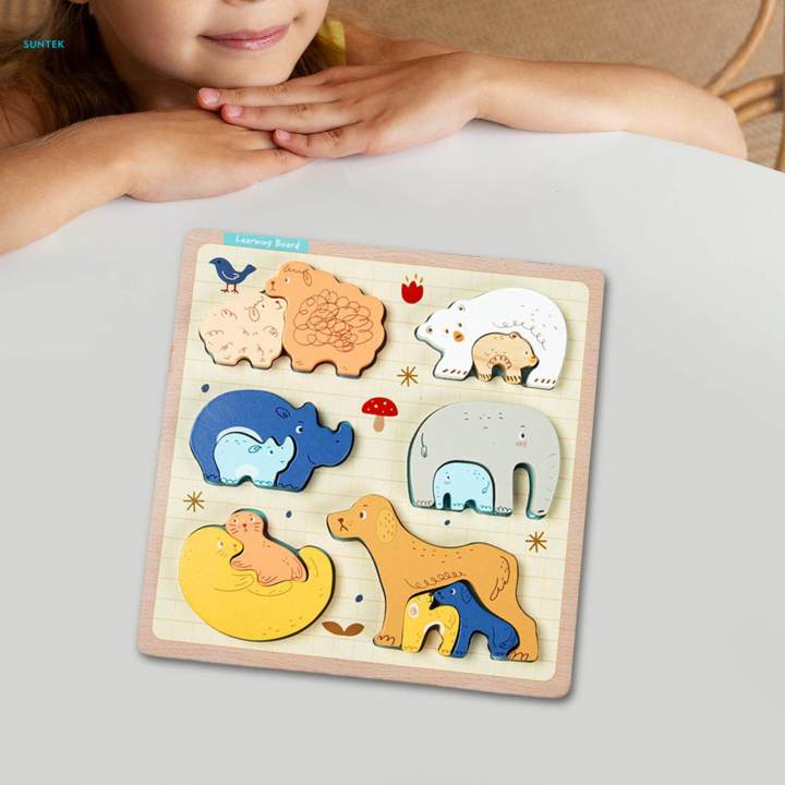Wooden%20Matching%20Puzzle%20Early%20Educational%20Montessori%20Toy%20for%20Baby%20Preschool%20-%20Image%202
