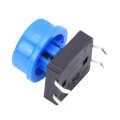 60 Pairs 4 Pin Blue Momentary Tactile Push Button Switch Micro. 