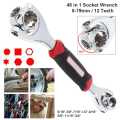 48 in 1 Socket Wrench Multi function Universal Tool. 