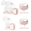 NCVI Double Electric Pumps, 3 modes & 9 levels, Protable Dual Breastfeeding Milk Pump, Night Light, Touch Screen. 