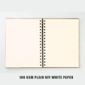 One Piece Luffy Gear 5 double Spiral A5 Matte Finish Front and Back wallpaper Print Classic Plain Notebook 140 Pages.