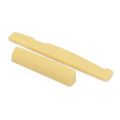 Generic Set of Acoustic Guitar Bridge Pins Saddle Nut Yellow. 