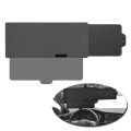 Car Sun Visor Polarized Sunshade Plate Clear Vision Anti-UV Rotatable Adjustable Sun Visor Blocker Driving Vehicle Shield-Black. 