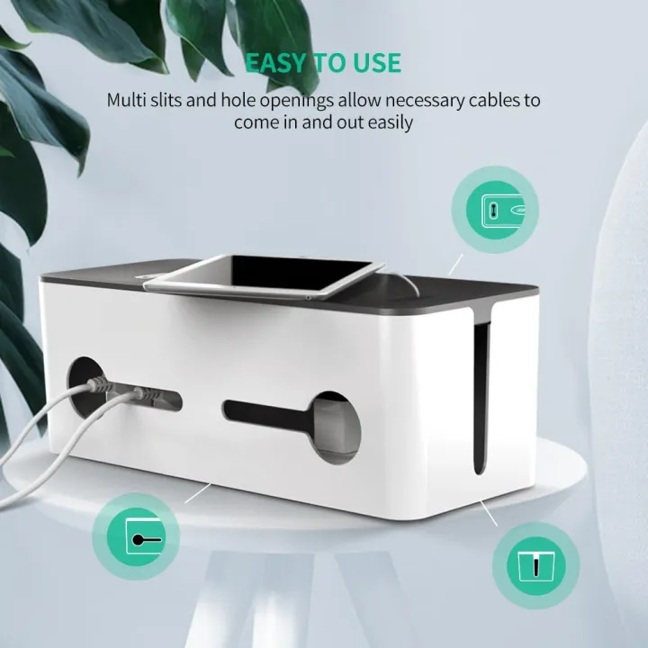 UGREEN%20LP110%20Universal%20Cable%20Management%20Box%20Small/Large%20Size%20-%20Ugreen%20Smart%20Power%20Socket%20Container%20Premium%20-%20green%20Wire%20Line%20Storage%20Box%20Prevent%20Children%20touch%20-%20Image%206
