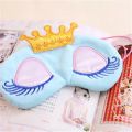 Royal Queen Sleeping Eye Mask for Women. Eye Cover Cotton for Girl, Creative Lovely Cartoon Crown Eye Masks for Travel Relax Sleeping Aid Eye Patch Shading Eye Mask - Eye Mask - Eye Mask. 