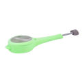 Tea Infuser Loose Tea Leafs Strainer Herbal Spice Silicone Filter Diffuser Green.