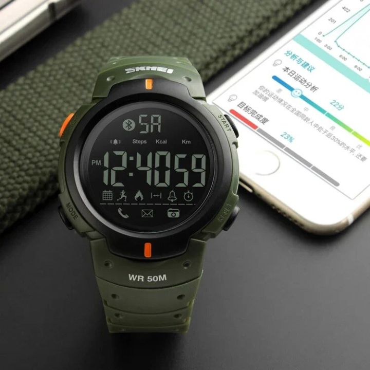 SKMEI%201301%20Bluetooth%20Men%20Smart%20Watch%20Functions%20Sport%20Watches%20Reminder%20Digital%20Wristwatches%20Calories%20Pedometer%20Men%20Clock%20Relogios%20-%20Image%202