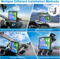9 Wireless CarPlay Android Auto Dash Cam 4K ADAS Rear Cam AUX Bluetooth Audio BT Phone Call Airplay Miracast Dashboard Car DVR. 