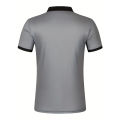 Men Summer New Fashion Short Sleeve Sport Lapel Casual Button Polo Shirt ..