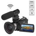 4K FULL HD 1080P 30MP LCD Screen 3.0" HD IR Digital Video Camera USB2.0 (High Speed) DV Camcorder Home Recorder HDV.