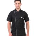Men’s Micro Twill Suiting Culinary Uniform – Classic Double-Breasted Chef Coat.