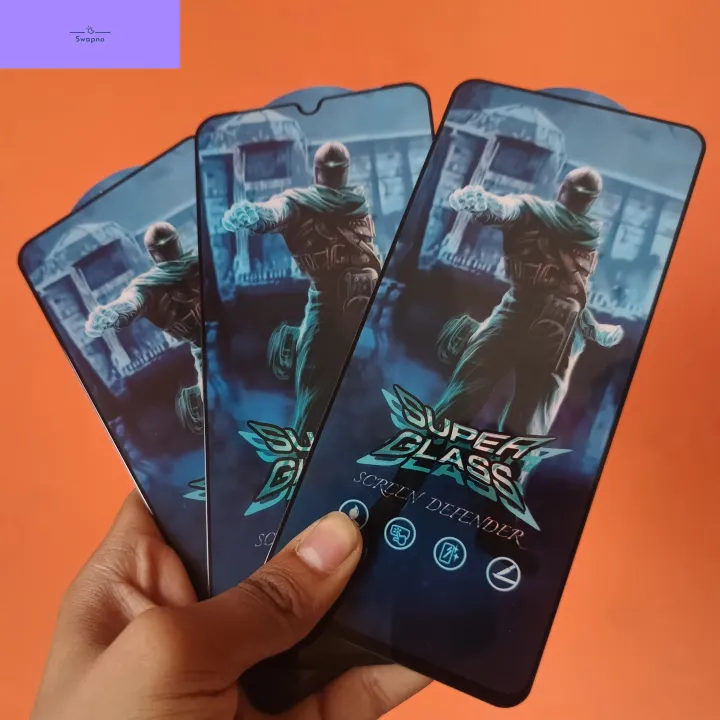 For%20Xiaomi%20Poco%20X6%20Neo%20Full%20HD%209H%20Premium%20Anti%20Dust%20Tempered%20Super%20Glass%20Screen%20Protector%20(Ultra%20Thin%20Black%20Border)%20-%20Image%203