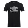 Men Clothing I'm Not A Psychopath I'm A High Functioning Sociopath Do Your Research Printed Funny T Shirt T-shirt Tshirt. 