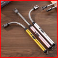 Modern Outdoor Portable Electric Kitchen Gas Lighter/Arc Lighter USB Rechargeable Long Lighter Windproof Candle Lighter Outdoor Plasma Flexible Neck. 