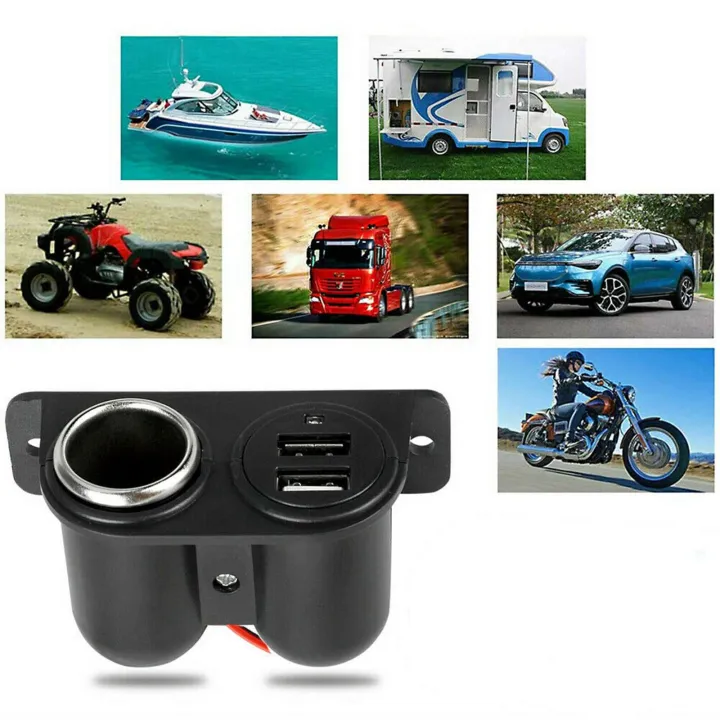 %E3%80%90Shop%20Now%20and%20Save%E3%80%91%20Black%20Car%20Auxiliary%20USB%20Dual%20Power%20Outlet%2012V%20Socket%20Plug%20Adapter%20Car%20Accessories%20-%20Image%205