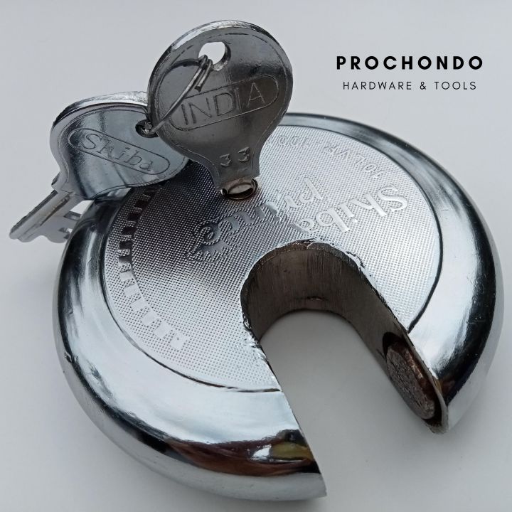 Indian%20Door%20Shutter%20Gate%20Lock%20100%20mm%20Round%20Steel%20Tala%20for%20heavy%20duty%20security%20padlock%20with%204%20keys%20-%20Image%203