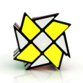 Qiyi 3x3 Windmill Cube Smooth Special-shaped Magic Cube Educational Toys For Students Children.