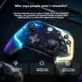 New Gamesir K1 Wired Game Controller With Dual Hall Rgb Lighting Suitable For PC Native Controller Games Xbox Cloud Games Steam.