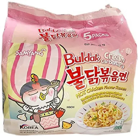 Cream%20Carbonara%20Hot%20Chicken%20Flavor%20Korean%20Noodles%20-%20700g%20(Pack%20of%205)%20-%20Image%202