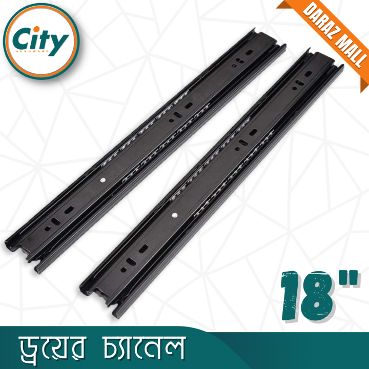 1%20Pair%20Drawer%20Slider%20Ball%20Bearing%20Slider%20Full%20Extension%20Side%20Mount%20Runner%203%20Part%20Drawer%20Channel%20Black%20All%20Sizes%20Available%20-%20Image%202