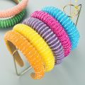 Heming headbands, European and American hand-woven beaded headbands, women's baroque sponge hair bundles, Korean simple face wash hair accessories.