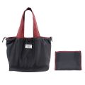 Multipurpose waterproof Large capacity foldable drawstring eco friendly shopping bag tote bag for travel shopping starage 1 pc.