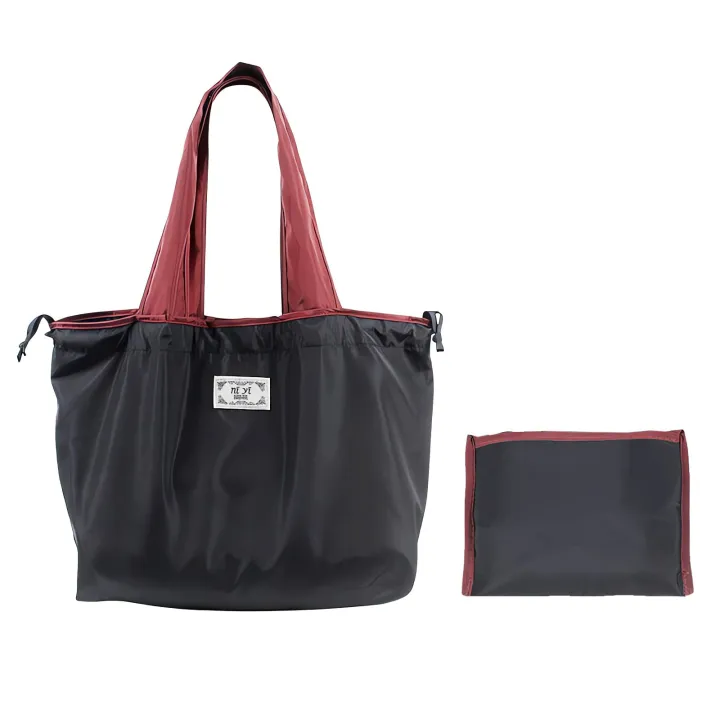 Multipurpose%20waterproof%20Large%20capacity%20foldable%20drawstring%20eco%20friendly%20shopping%20bag%20tote%20bag%20for%20travel%20shopping%20starage%201%20pc%20-%20Image%204