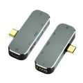 Powered Type C to USB TypeC to 3.5MM Jack USBC PD Type-C to HDMI Adapter Converter Hub Splitter Docking Station for MacBook. 