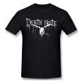2021 fashion graphic T-shirt Anime Death Note logo (2) short sleeve casual men O-neck 100% cotton t shirt top. 