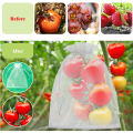 10 Pcs Fruit Protection Bags to Cover Fruit Nylon Protective Basket Mesh Cover.