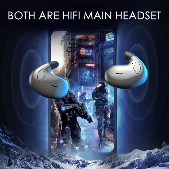 SK%20MD528%20Invisible%20Sleep%20Wireless%20Earphone%20TWS%20Bluetooth%20Hidden%20Earbuds%20IPX7%20Waterproof%20Noise%20Cancelling%20Sports%20Headphones%20-%20Image%204