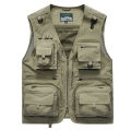 Men Vest Unloading Tactical Coat Casual Photographer Waistcoat Mesh Work Sleeveless Jacket Tools Pocket Vest L XL 2XL 3XL 4XL5XL. 