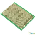 Veroboard Single Side Dot 9x7cm Glass Fiber Stripboard PCB Printed Circuit Board Project Board For Prototyping Weld Soldering Arduino DIY Electrical Circuitry & Parts. 