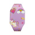 New Luminous Unicorn Child Watches For Girl Ocean World LED Watch Kids Student Electronic Watch Clock Reloj Infantil. 