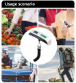🧳 Luggage Scale Smart Weighing Solution – 💼 Compact Digital Scale | 📦 50kg Capacity | ✅ Accurate & Easy Travel Packing Tool. 