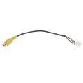 10Pin Rear View Backup Camera Cable Adaptor RCA For Car Stereo Android Radio DVD Player Car Multimedia Monitor Hudduo. 