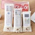 1 Pcs TV Remote Control Cover Air condition Remote Control Cover Textile Protective Bag Doll Disgne. 