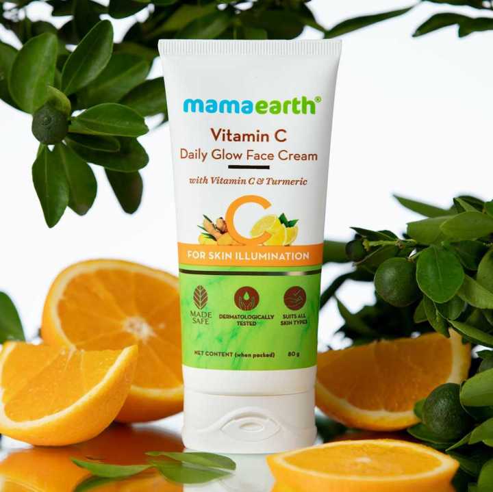 Mamaearth Vitamin C Daily Glow Face Cream - 80g