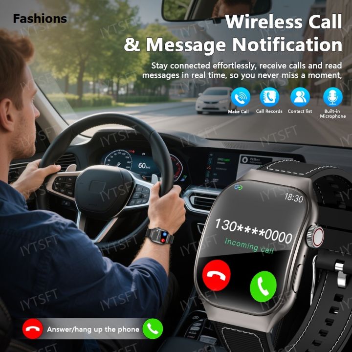 Fashions%20LAXASFIT%20New%20Curved%20Screen%20Women's%20Smart%20Watch%202.01''%20AMOLED%20HD%20High%20Quality%20Touch%20Screen%20Bluetooth%205.3%20Voice%20Call%20Men's%20Fitness%20Smart%20Watch%20-%20Image%203