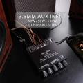 ZK-502MT 2x50W Bluetooth Audio Power Amplifier Module, Subwoofer Bass Treble AMP with AUX Input. 