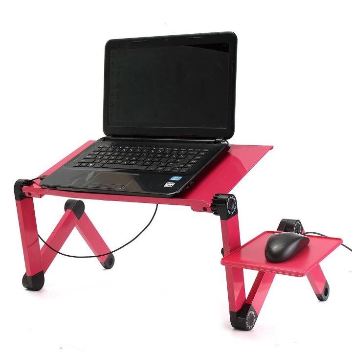 360%C2%B0%20Adjustable%20Foldable%20Laptop%20PC%20Desk%20Table%20Vented%20Stand%20Bed%20Tray%20w/%20Cooling%20Fan%20-%20Image%205