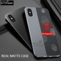 Phone case itel RS4 Matte Silicone Soft Sandstone Super Scrub Non-slip Back cover itel RS4 case. 