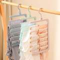 Multi Functional Pants Rack Multiple Layers for Trousers Leggings Pants. 