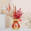 Feng Shui Statue Flower Vase Table Centerpiece for Bedroom Desk. 